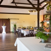 Blick vom Buffet